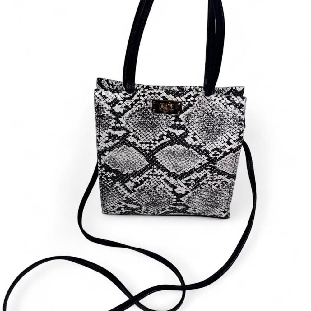 Unbranded Women's Black and White Bag